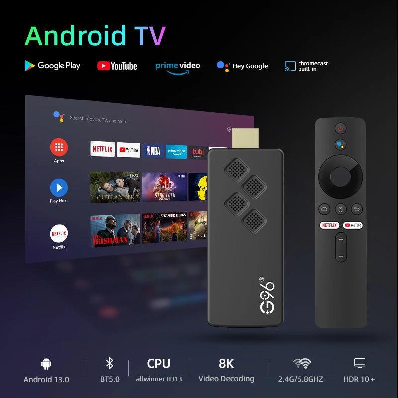 4. G96 H313 4K Android TV Stick - Prestige Shoppes