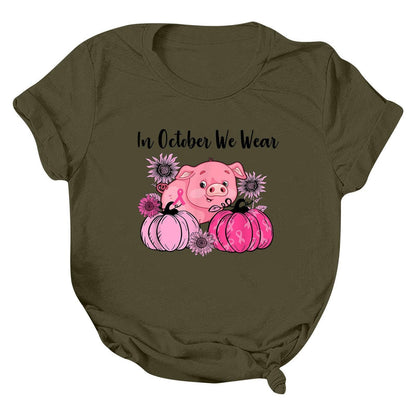 Breast Cancer Awareness Women T-Shirt - Prestige Shoppes