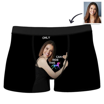 Custom Face Men Print Boxer Briefs Gift - Prestige Shoppes