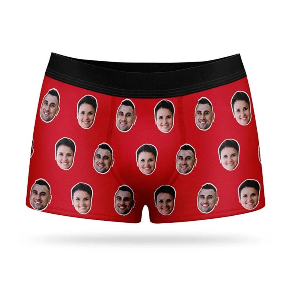 Custom Personalized Photo Pet Face Printed Photo Men'S Underwears Gift - Prestige Shoppes