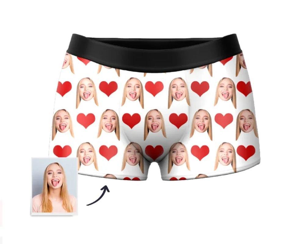 Custom Personalized Photo Pet Face Printed Photo Men'S Underwears Gift - Prestige Shoppes