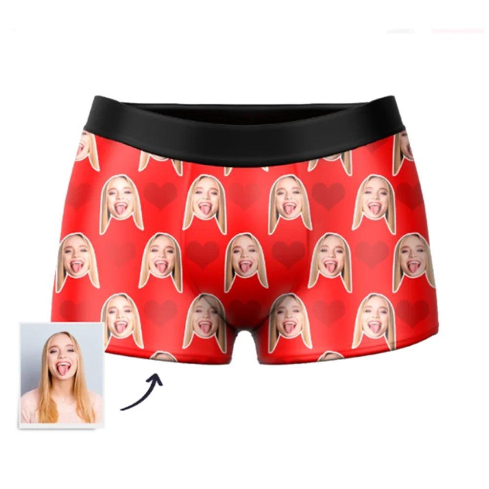 Custom Personalized Photo Pet Face Printed Photo Men'S Underwears Gift - Prestige Shoppes