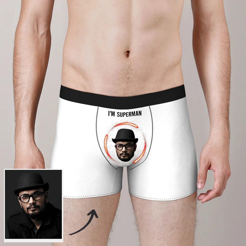 Custom Personalized Photo Pet Face Printed Photo Men'S Underwears Gift - Prestige Shoppes