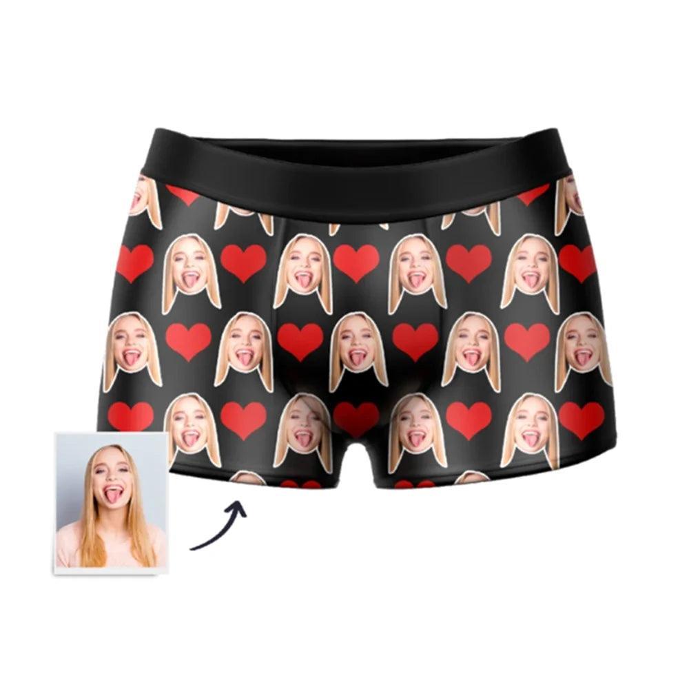 Custom Personalized Photo Pet Face Printed Photo Men'S Underwears Gift - Prestige Shoppes