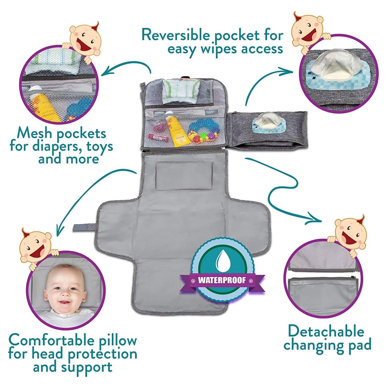 Portable Diaper Changing Pad - Prestige Shoppes