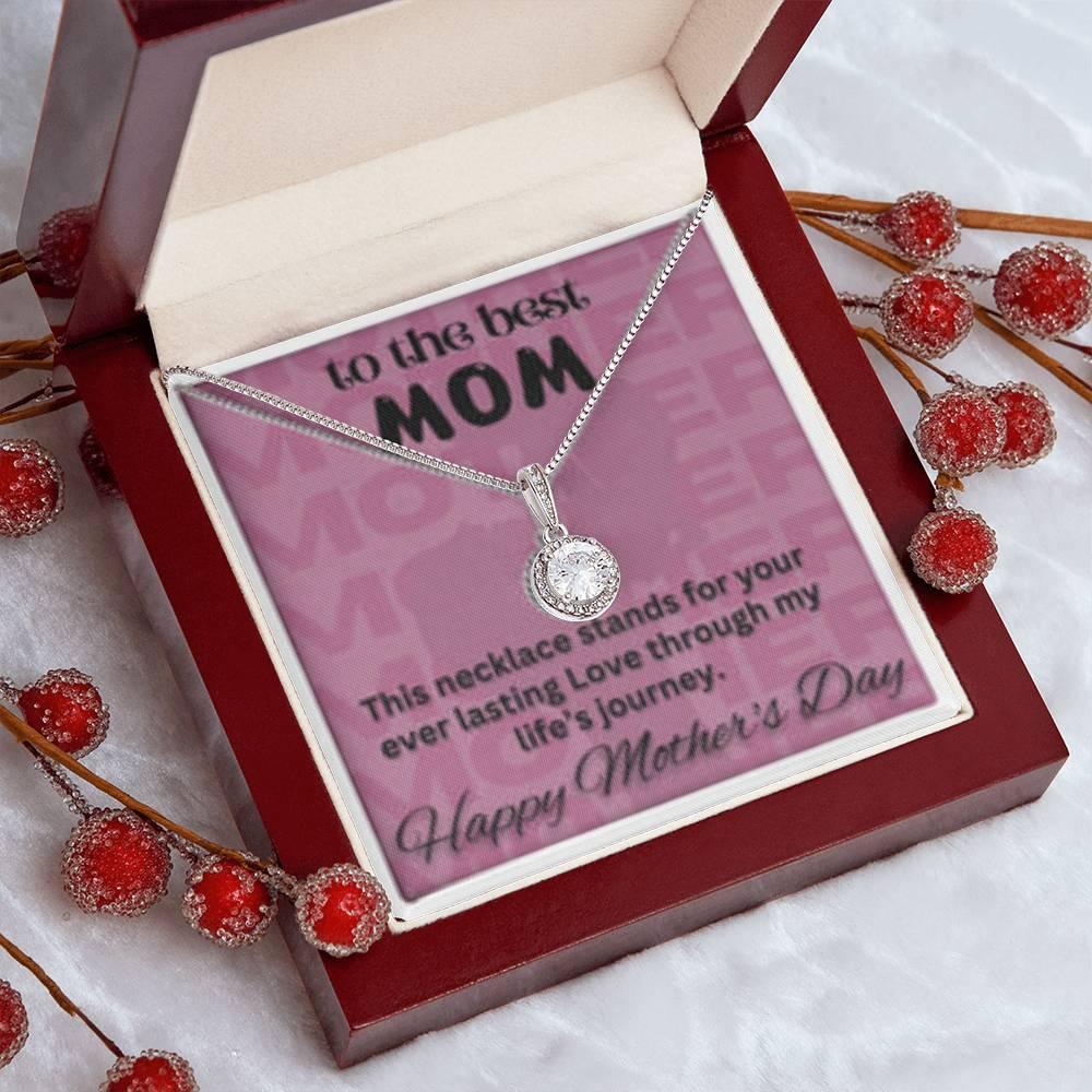 To The Best Mom - Ever Lasting Love - Eternal Hope Necklace - Prestige Shoppes